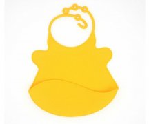 嬰兒硅膠圍兜，小孩吃飯硅膠飯兜